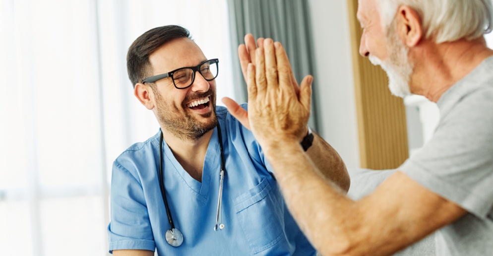 Male RNs in Home Care - senior home care